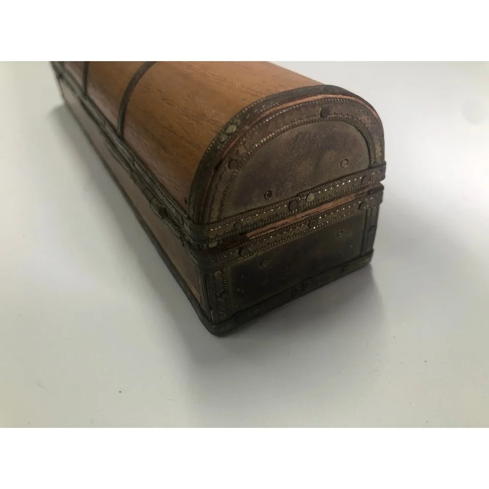The Gift of Kings Frankincense Myrrh Resin in Wooden Domed Treasure Chest Box